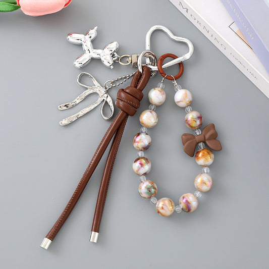 Charms perlas con lazo