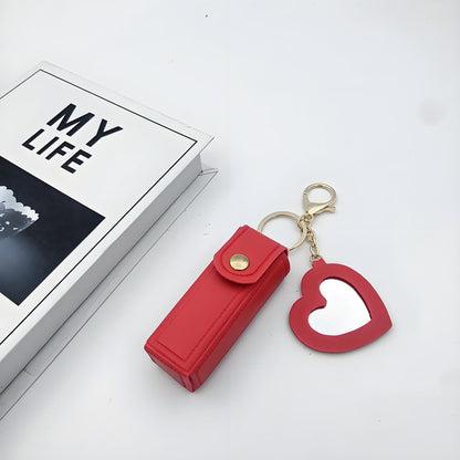 Charm con porta-pintalabios con espejo