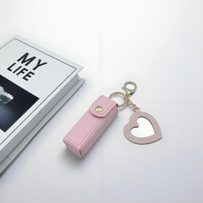 Charm con porta-pintalabios con espejo